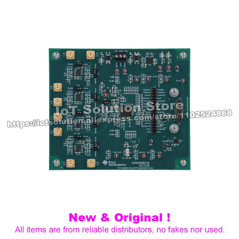 Фото ADS8568EVM-PDK ADS8568 16-битный 8-канальный АЦП с одновременным выборочным преобразованием (SAR) — демонстрационный комплект EVM для оценки производительности (PDK) №2