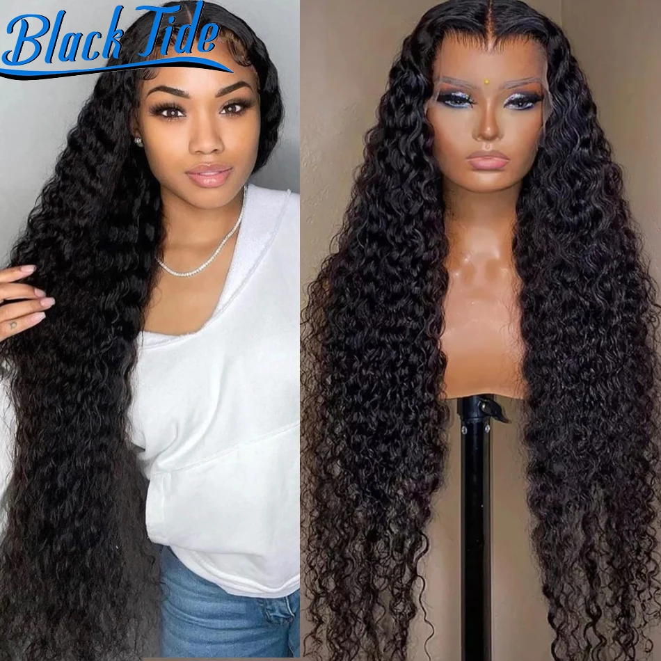 40 Inch Human Hair Wig Curly Lace Front Human Hair Wigs 13x6 Lace Frontal Wig Remy 13x4 HD Lace Front Human Hair Wigs For Women