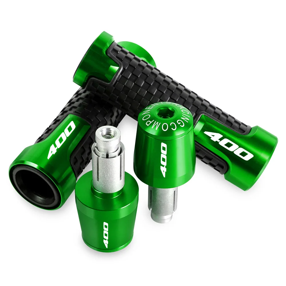 

FOR KAWASAKI Z400 NINJA400 2018 2019 2020 2021 2022 Motorcycle CNC Non-slip Hand Grips Handle Bar Handlebar Grip End Cover Cap