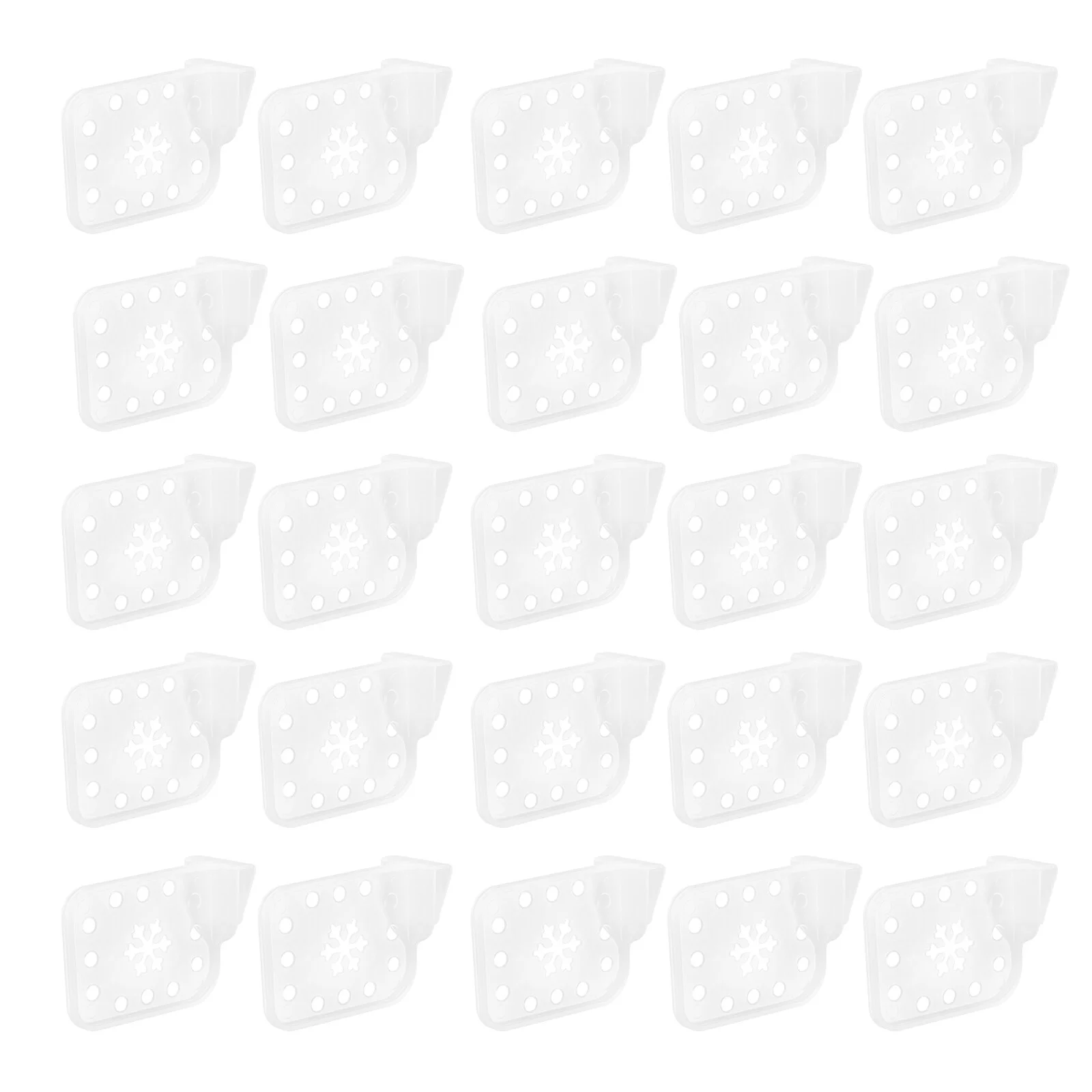 

25 Pcs Refrigerator Door Clear Drawer Storage Food Side Divider Sorting