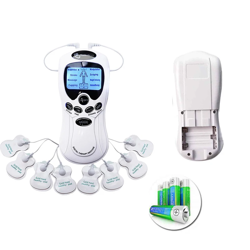 

Digital Meridian Massager Pulse Physiotherapy Instrument Body Relaxation Fatigue Relief Home Portable Back feet neck Massager