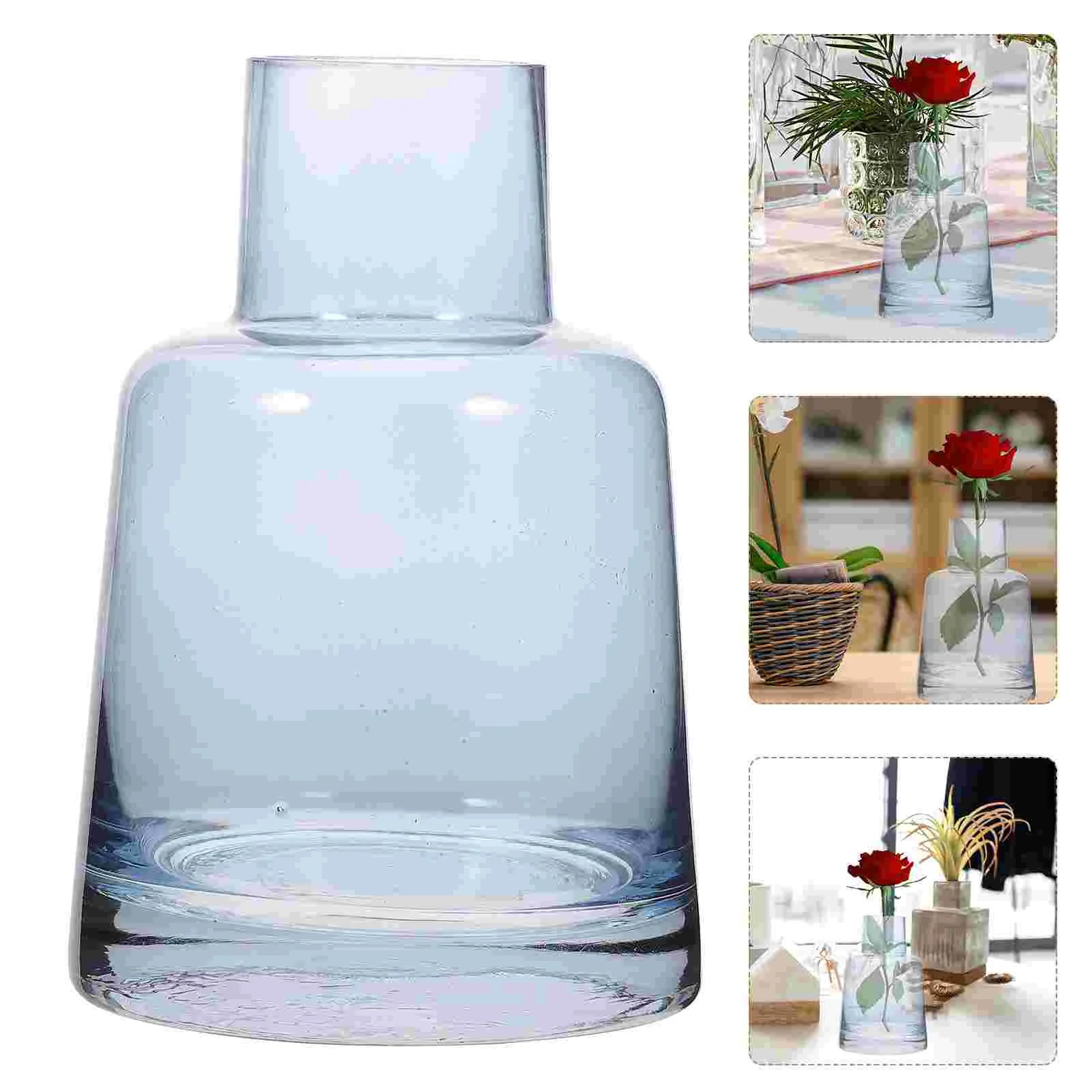 

Vase Flowerpot Planter Vases Hydroponicclear Bottlecrystal European Bud Wedding Tall Desktopfigurines Succulent Arrangement