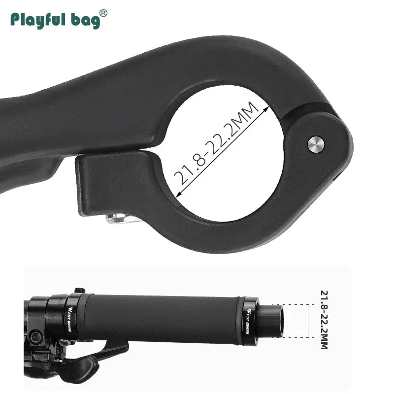 Нейлоновые наконечники руля для горного велосипеда 22 2 мм ультралегкие