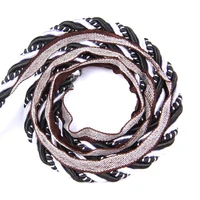 twisted rope polyester cords colorful diy sewing home decoration craft braided string drawstring belt accessories
