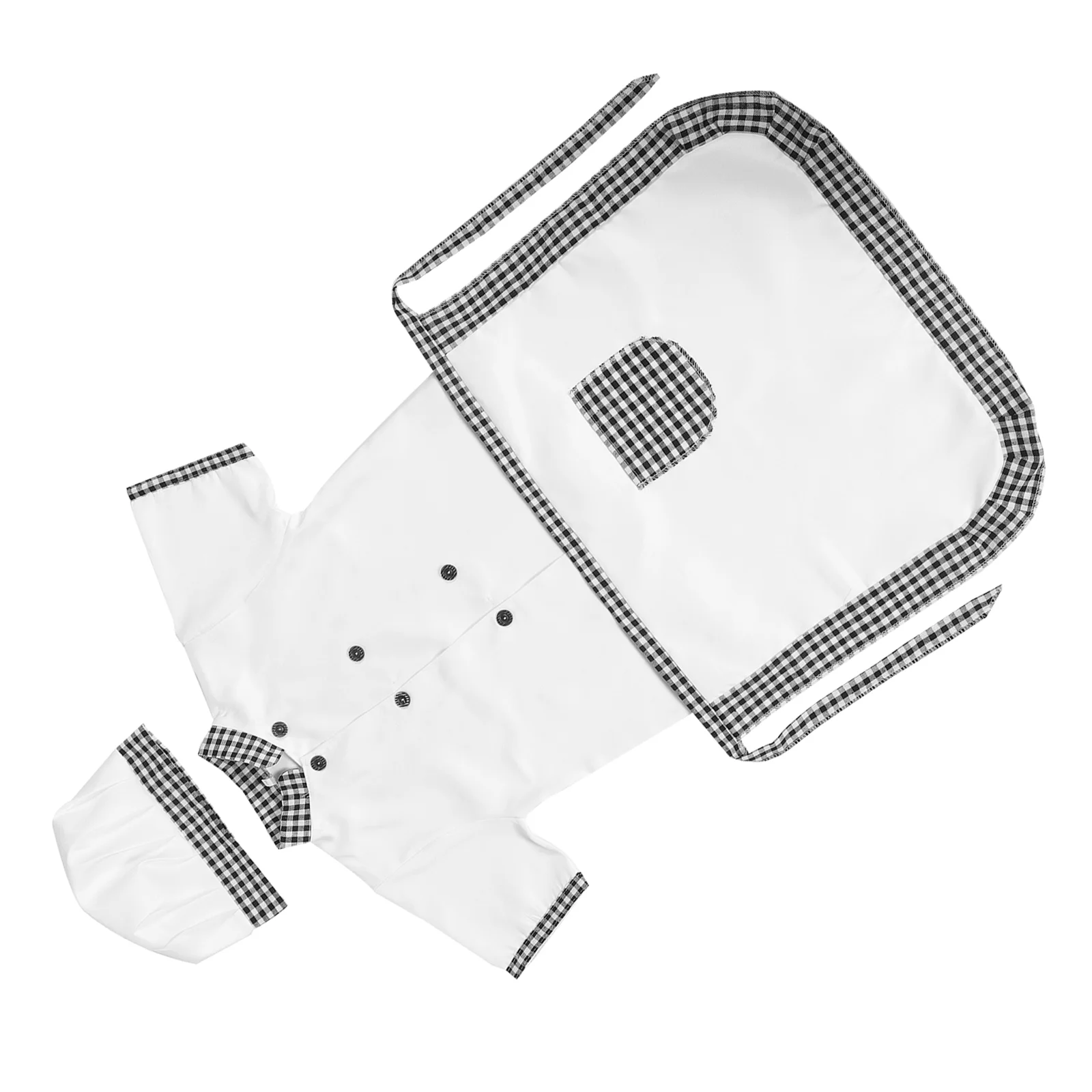 

Baby Outfits Boys Role Playing Toys Coat Chef Costume Kids Kitchen Cooking Apron Toddler Children