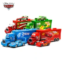 disney pixar cars 3 2 155 metal diecast car toy lightning mcqueen jackson storm combine harvester cargo truck kids car toy gift