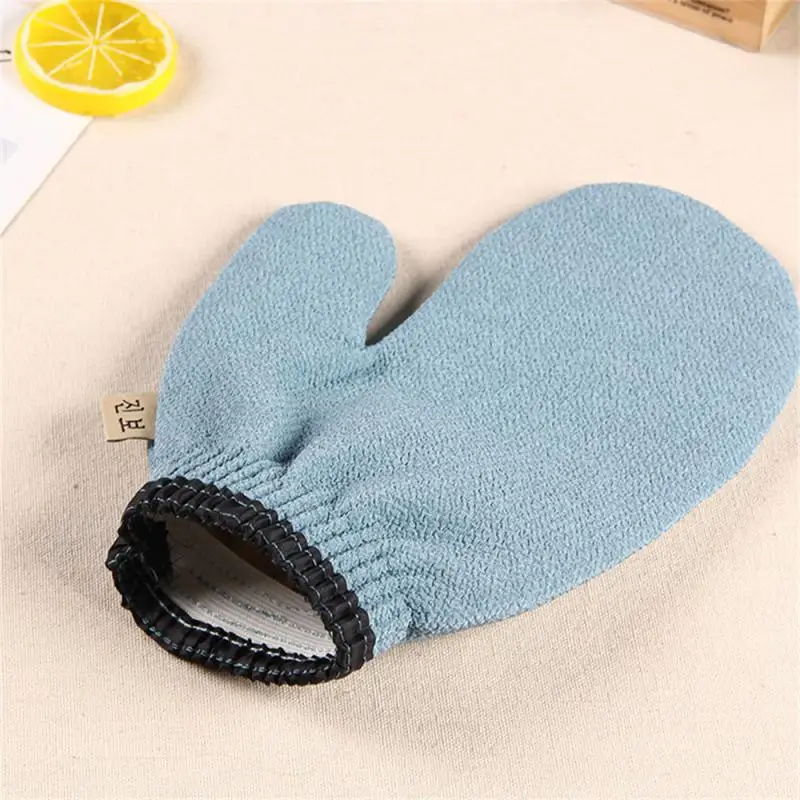 

Bath Towel Gloves Durable Shower Scrub Frosted Concave-convex Texture Design Double Sided Bath Gloves Bathing Tools Two-sided