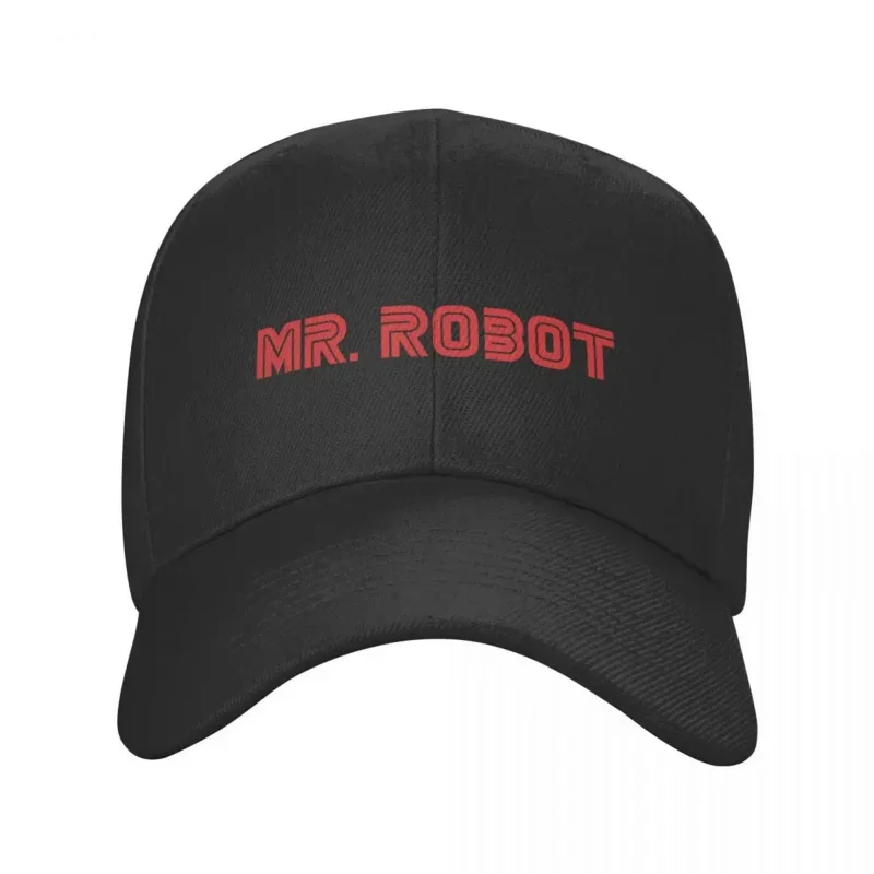 Классическая бейсболка с логотипом Mr Robot для мужчин и женщин регулируемая