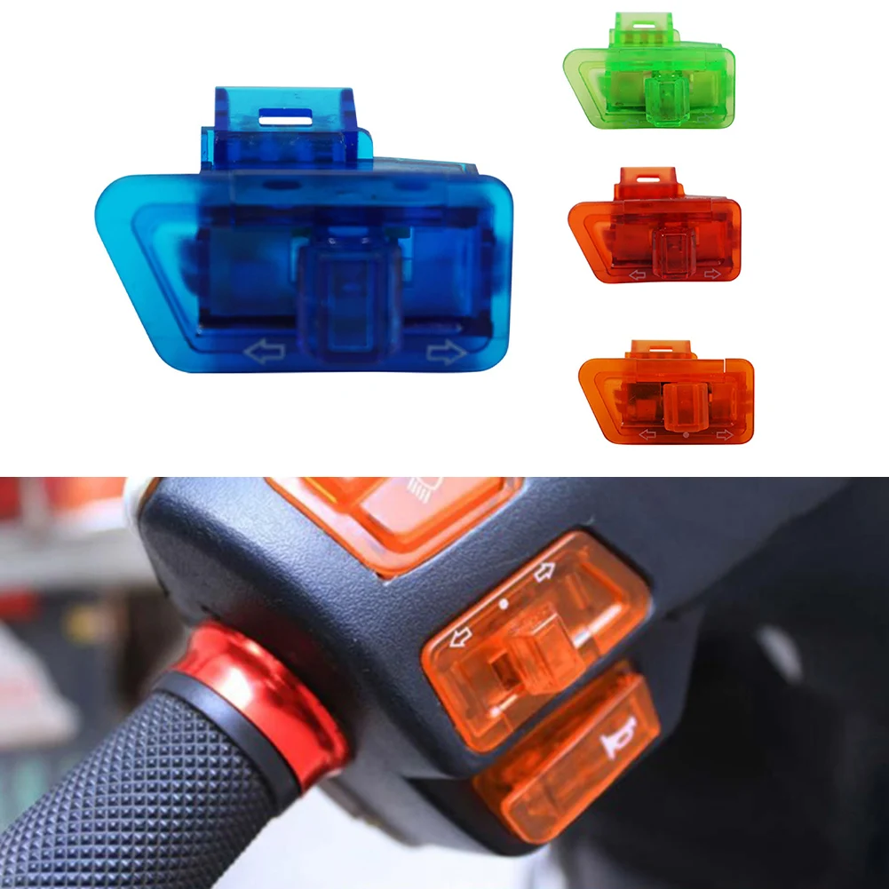 

Modified Double Flash Light 3 Pin Turn Signal Starter Switch Button For Scooter