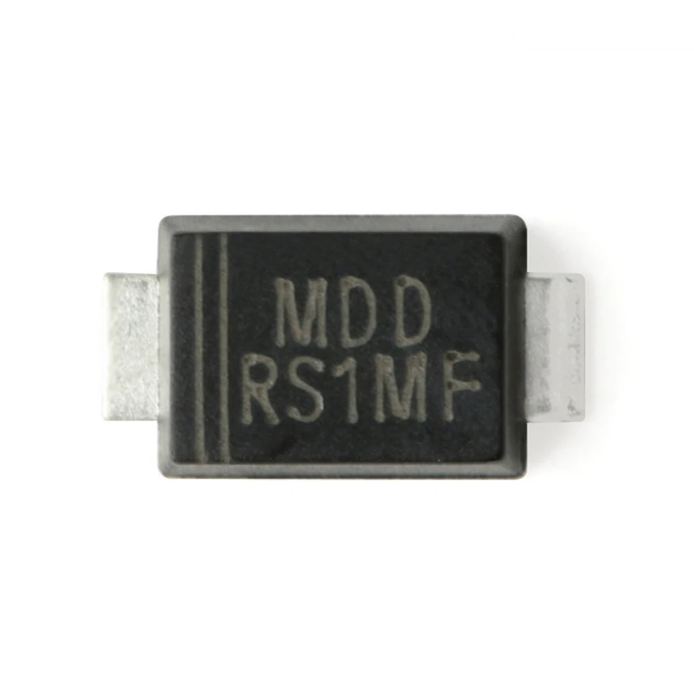 

100 PCS Fast Recovery/Ultra Fast Recovery Diode 1kV 1A 500ns SMAF RS1MF