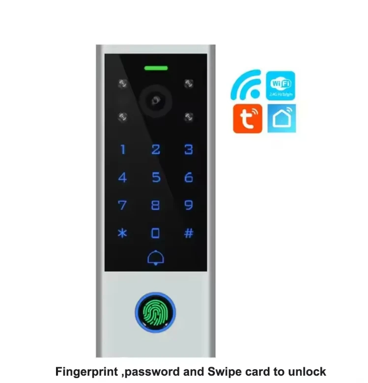 

Водонепроницаемый двухсторонний домофон Tuya IP65, проводной цветной видеодомофон/Видеозвонок домофон для виллы