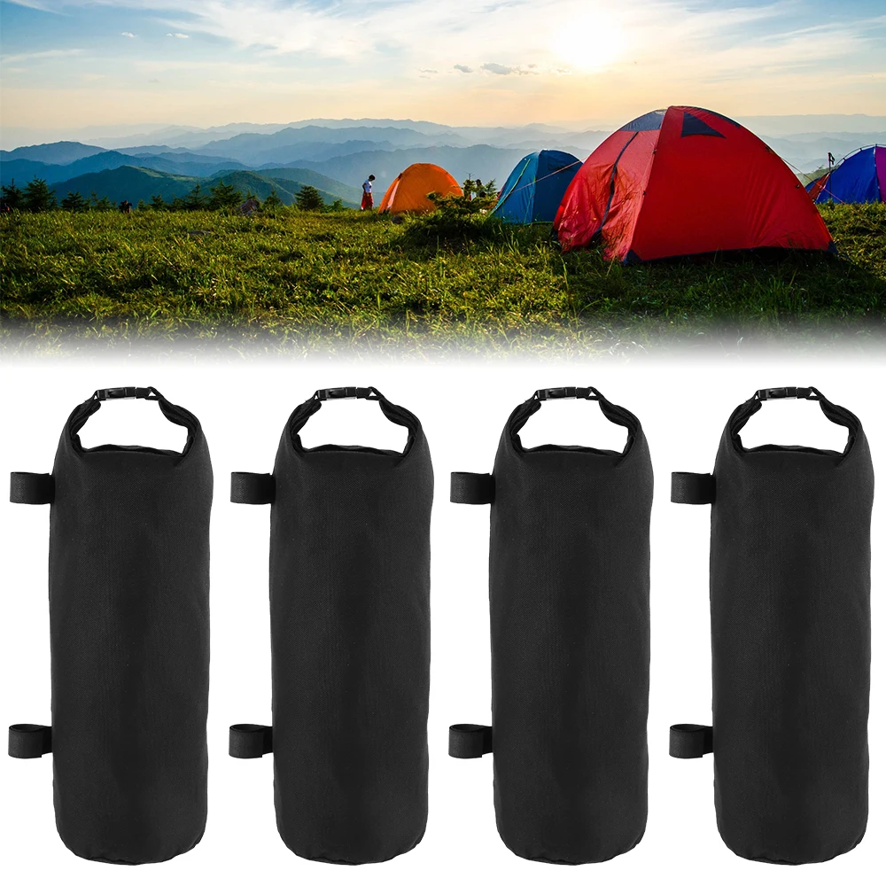 

L 4Pcs Outdoor Canopy Securing Fixed Weight Sand Bags Oxford Cloth Parasol Umbrella Gazebo SandBag Base Stand for Outdoor