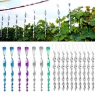 Отпугиватель птиц, вращающийся репеллент с отражающими стержнями, спиральное устройство для сдерживания, защита сада от вредителей