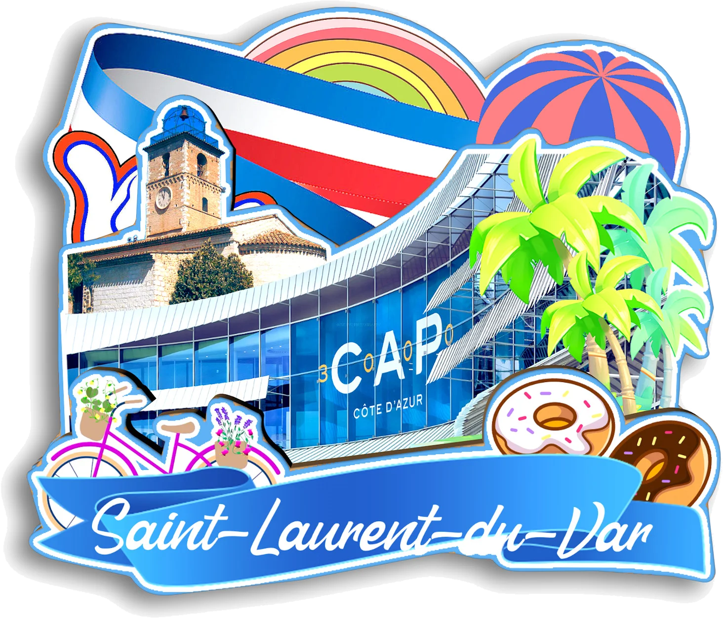 

Магниты для холодильника Франция