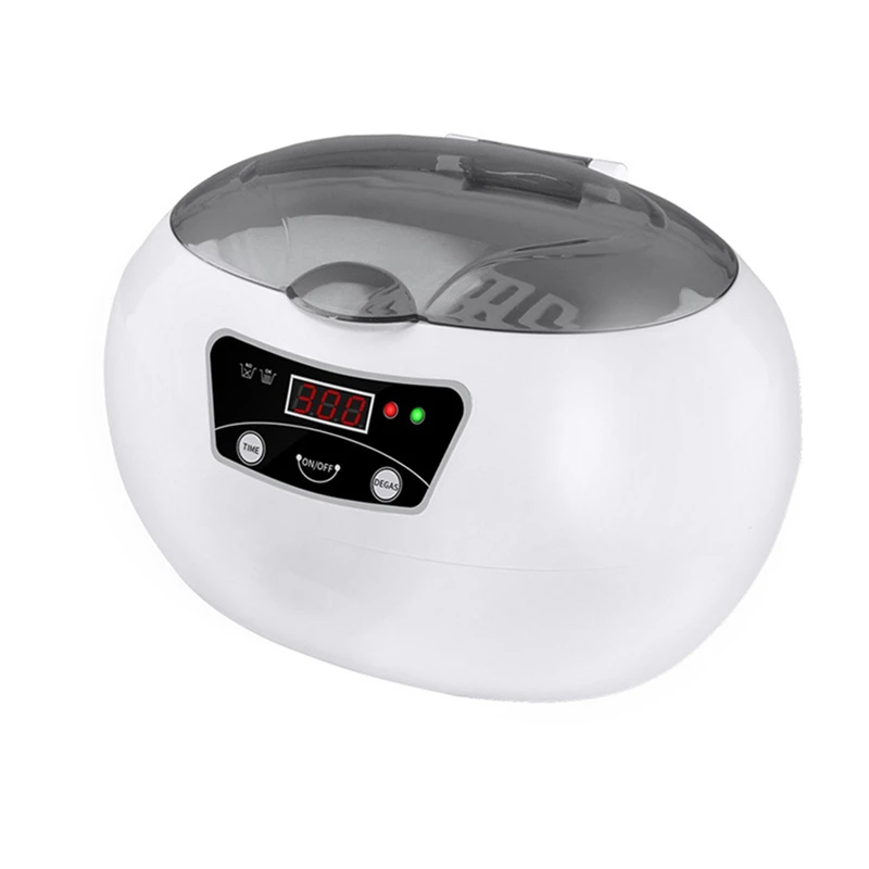 

Ultrasonic Cleaner Jewelry Polisher With Timer For Eye Glasses Watches Earrings Ring Necklaces Razors Dentures