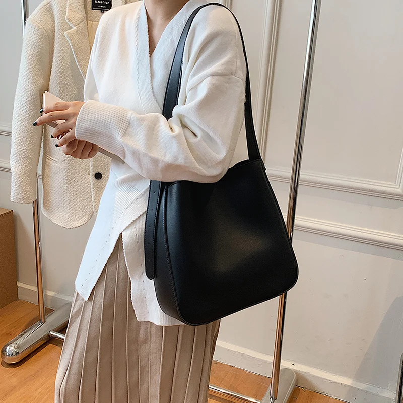 

High Quality Ladies Messenger Bag Fashion Handbags For Women Solid Color Crossbody Bags Pu Leather Female Shoulder Bags