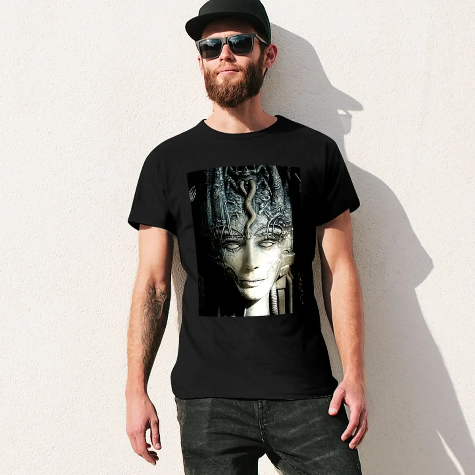 Мужская футболка с рисунком H.R Giger-Li 1 шт.