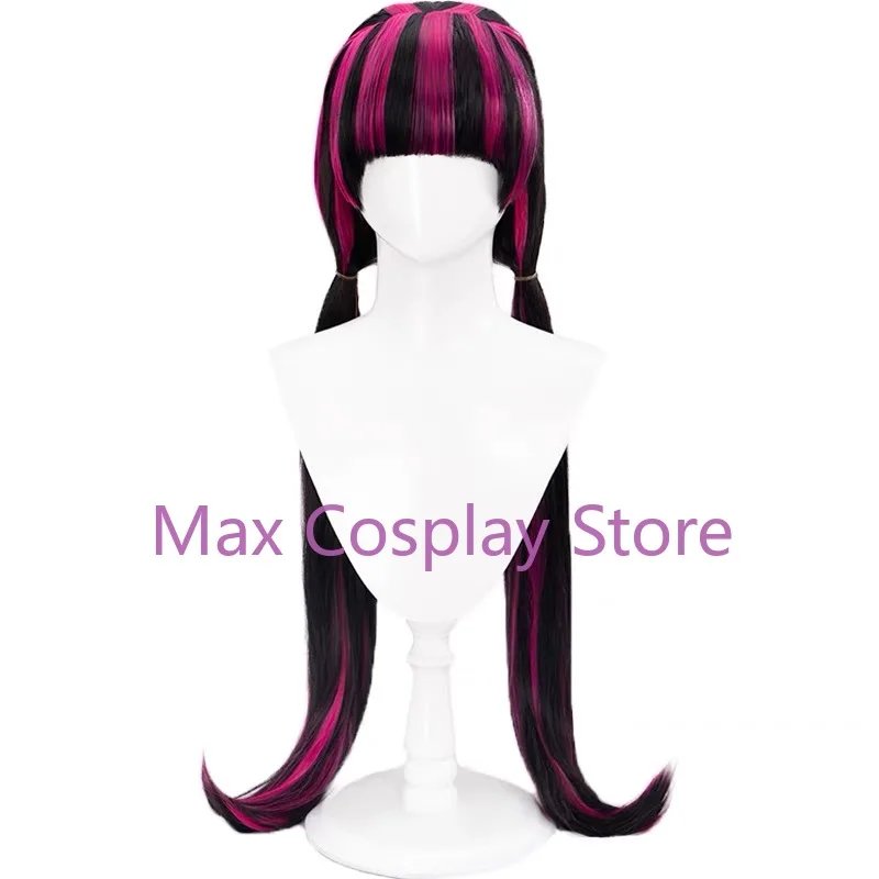 Max Monster Fantasy High Draculaura Косплей Костюм Парик Обувь Сапоги Розовый Костюм Вампир Аниме Женский Косплей Костюмы на Хэллоуин (art.: 3920caed80e85) - 3920caed80e85