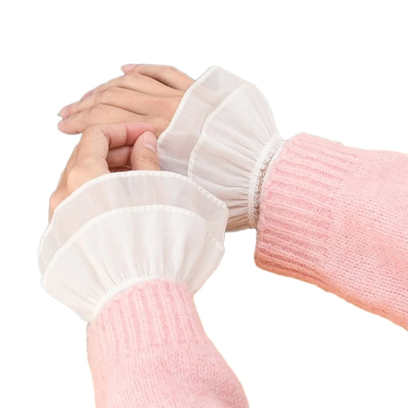 Новый стиль наручные манжеты для девочек съемная милая рубашка-юбка