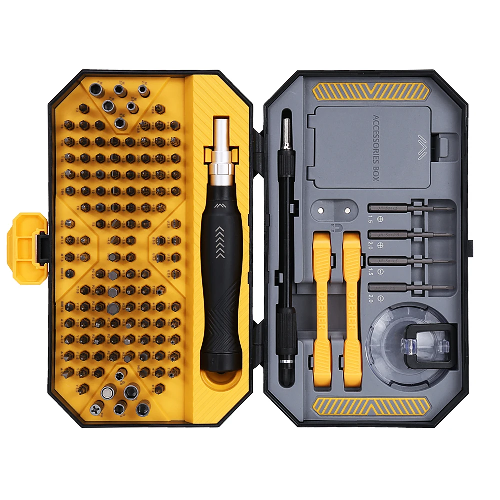 Набор отверток JUNEFOR, Набор насадок для отвертки, многофункциональные точные биты, ручной инструмент для ремонта, набор звездообразных шестигранных насадок Набор отверток JUNEFOR, Набор насадок для отвертки, многофункциональные точные биты, ручной инструмент для ремонта, набор звездообразных шестигранных насадок