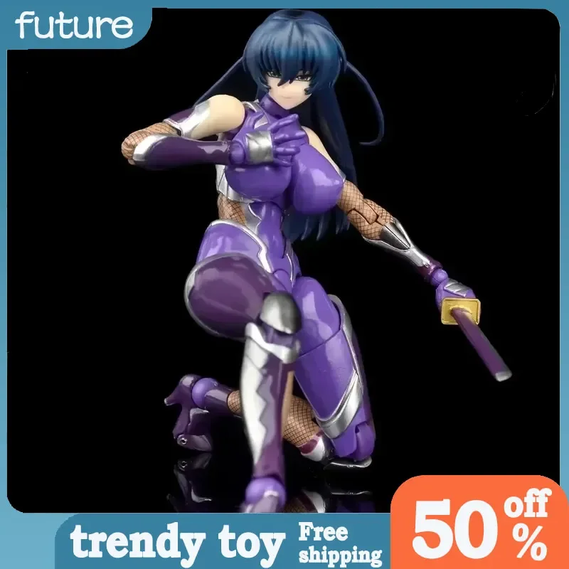 Фото Фигурка Second Axe Asagi Igawa из серии Taimanin: Native Rocket Boy, подвижная статуэтка из ПВХ, коллекционная модель, подарок на день рождения №5