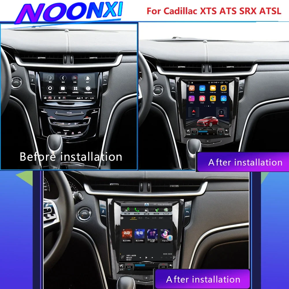 

IPS Android 11.0 8+256G For Cadillac XTS ATS SRX ATSL Radio Car Multimedia Player Auto Stereo Tape Recoder Head Unit DSP Carplay