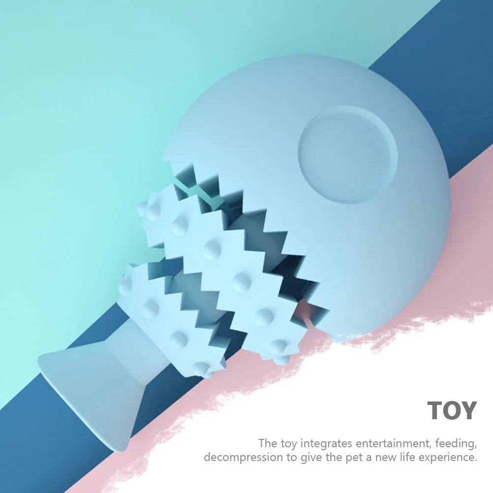 

Interactive Dog Toy Dispensing Dog Toy Food Dispenser Fishbone Model Chewing Toy