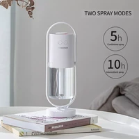 2021 portable mini humidifier 200ml ultrasonic cool mist humidifier with 7 colors night light small personal humidifier