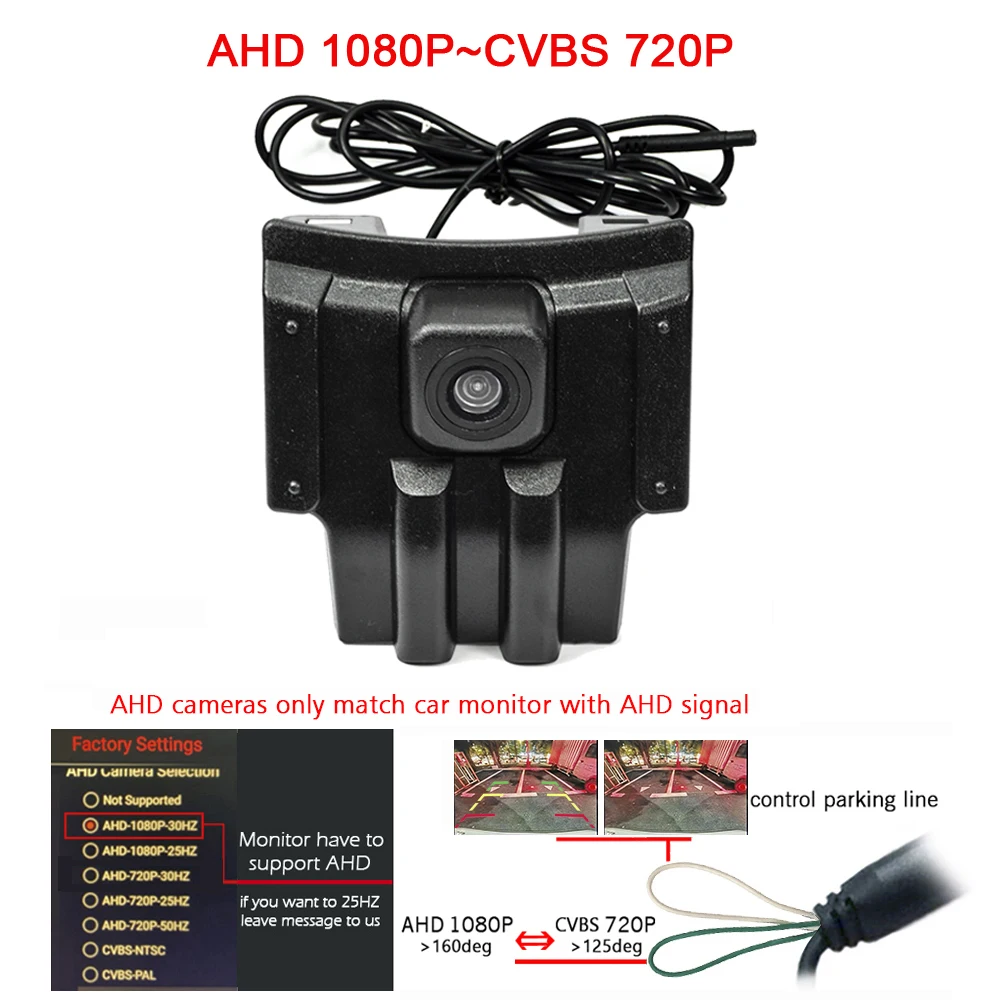 180deg fisheye 1920*1080P AHD Car Front View Camera for Toyota LAND CRUISER PRADO 2018 2019 Prado 150 2020 2021 front grille cam 180deg fisheye 1920*1080P AHD Car Front View Camera for Toyota LAND CRUISER PRADO 2018 2019 Prado 150 2020 2021 front grille cam