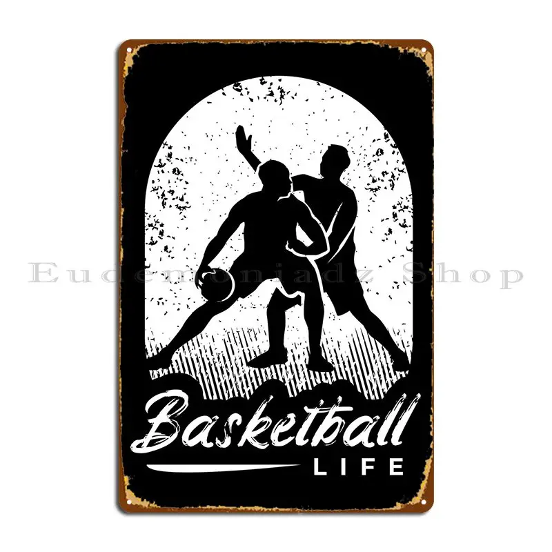 

Basketball Player Bball Metal Plaque Poster Party Wall Decor Designing Custom Cinema Tin Sign Poster