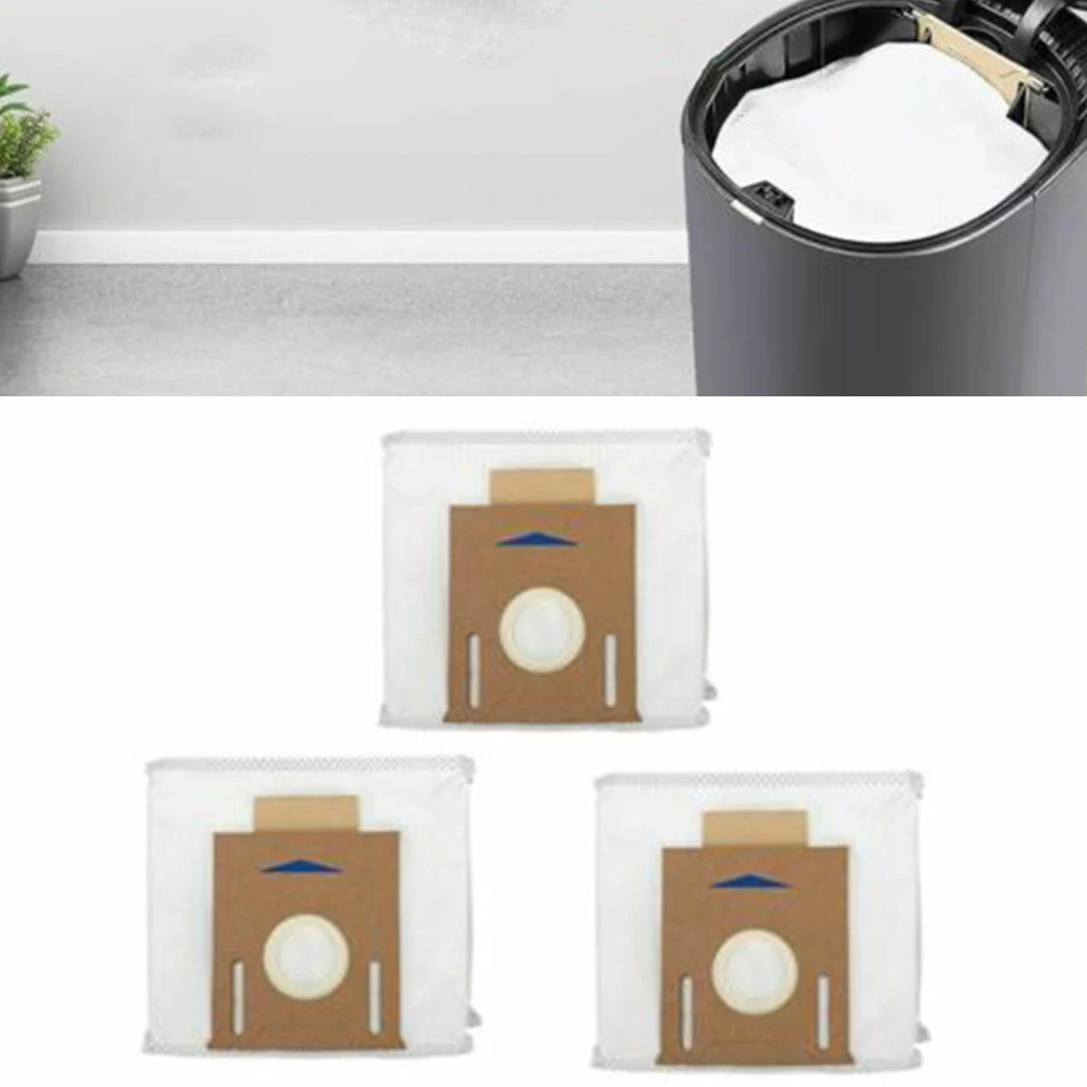 

3pccs Vacuum Cleaner Dust Bag For ECOVACS OZMO T8 ,T8 +,T8 AIVI, T9, CH1918 Robot Vacuum Dust Cleaning Bag Replacement Part