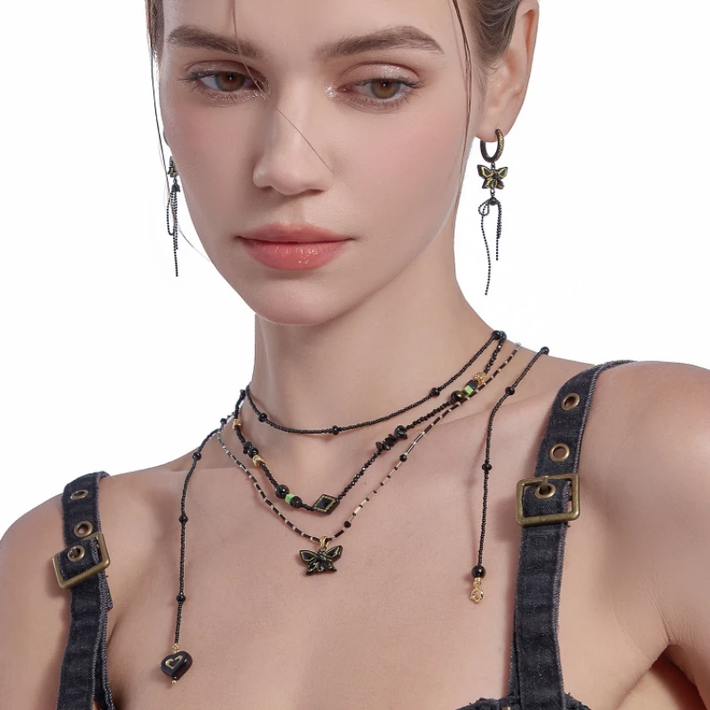 MASW оригинальный дизайн современные ювелирные изделия подвеска в виде бабочки