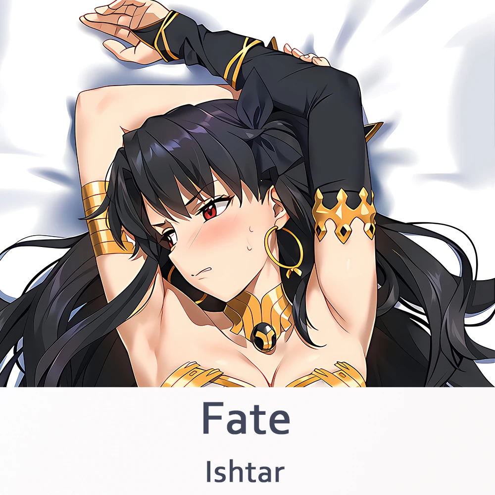 

Dakimakura Anime Ishtar Fate FGO Body Pillow Double sided Print Life-size Pillowcase