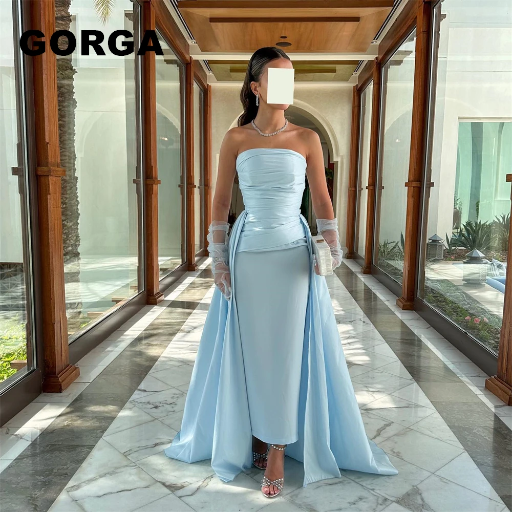 

Женское вечернее платье до щиколотки, с открытыми плечами и оборками