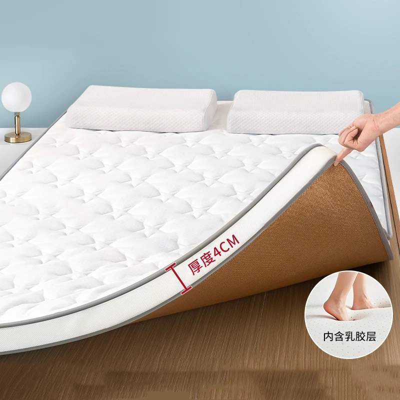 

Child European Bedroom Furniture Single Bed Topper Latex Mattress Twin Bed King Size Colchones De Latex Natural Tatami To Sleep