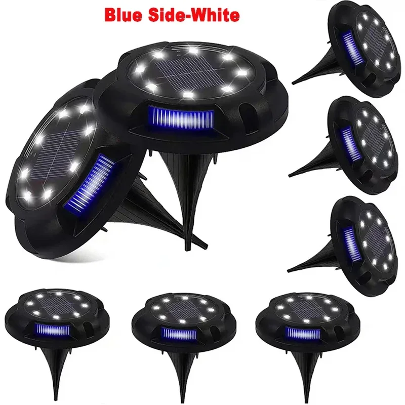 

12 солнечных LED светильников для сада