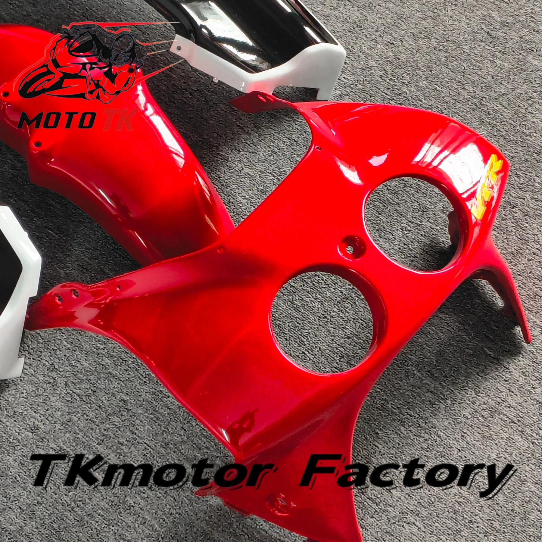Фото Оранжево-черный обвес для HONDA VFR400R NC24 VFR400RR 87 88 VFR 400 R RR VFR400R 400R 1987 1988 №4