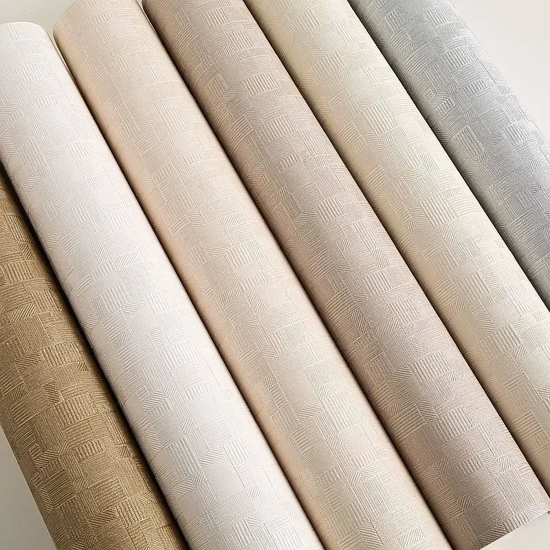 Текстурные обои в современном стиле для гостиной спальни проект винилового