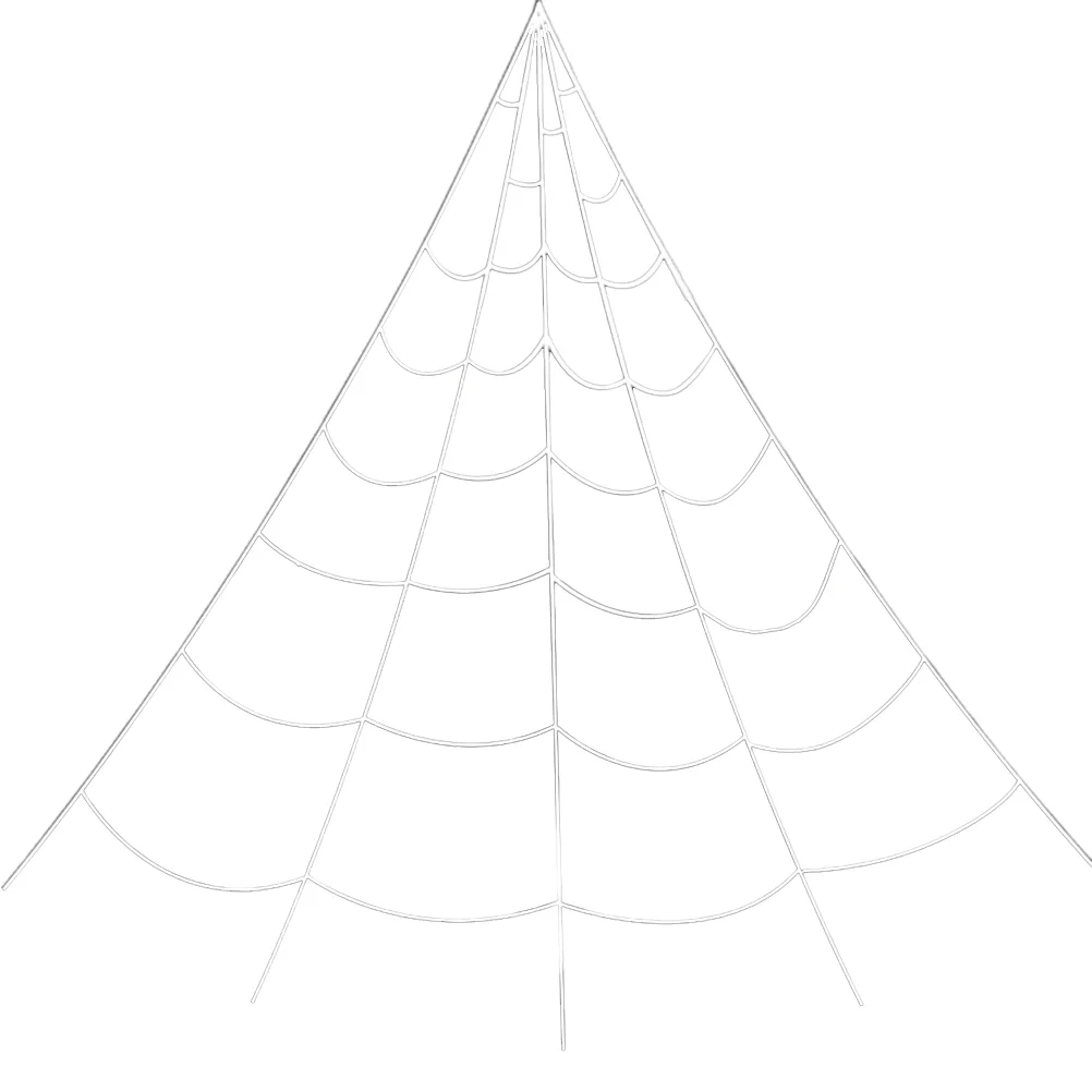 

Spiderweb Giant Thread Wool Decor Triangulardecorations Fake White Decors Party Large Scary Outside Tree Webbing Big Jumbo Huge
