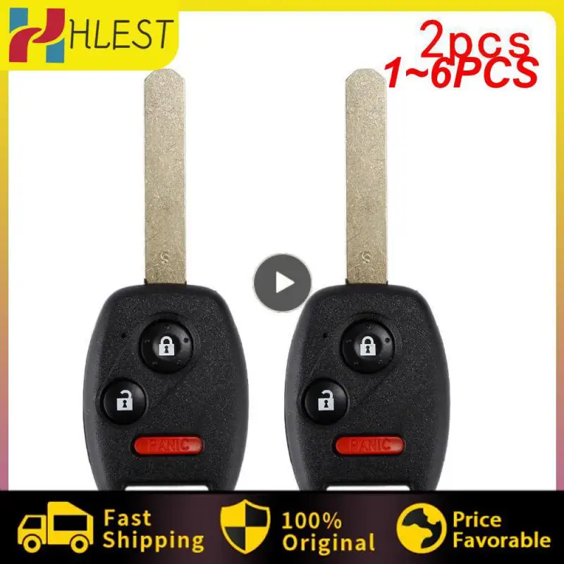 

1 ~ 6 шт. для HONDA Accord CRV Civic 2003, 2007, 2008, 2009, 2010, 2011, 2012, 2013, запасной Автомобильный ключ, задняя крышка