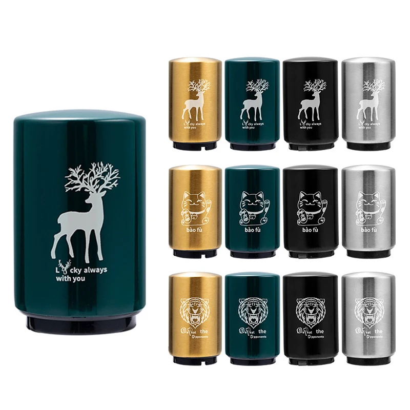 

Автоматические открыватели для бутылок из нержавеющей стали, открывалка для пивных бутылок с магнитной крышкой, открывалка для бутылок, ин...