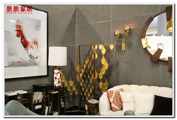 Высококачественная складная перегородка из нержавеющей стали для виллы