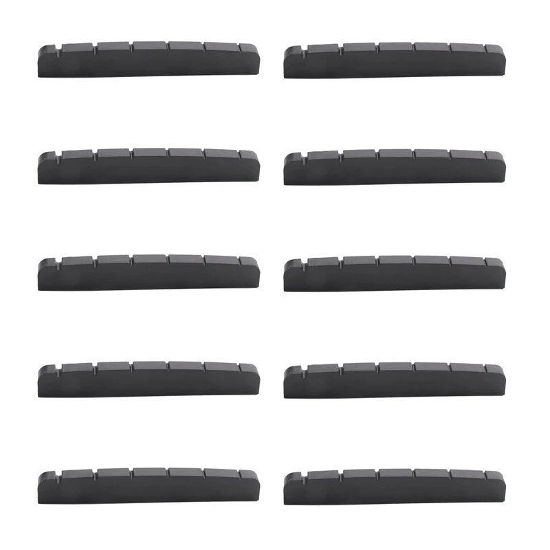 

10X PT500000 XL Black Self-Lubricating Slotted Nut