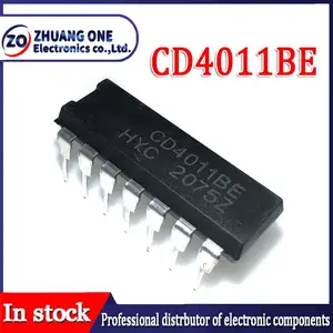 10PCS CD4011BE DIP14 CD4011 DIP 4011BE DIP-14 TC4011BP new and original IC