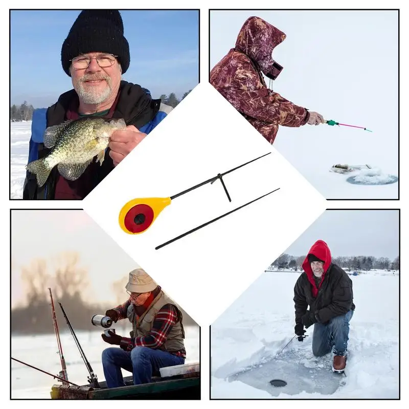 Злодная удочка 11 81 дюйма уличная сверхлегкое снаряжение для зимней рыбалки