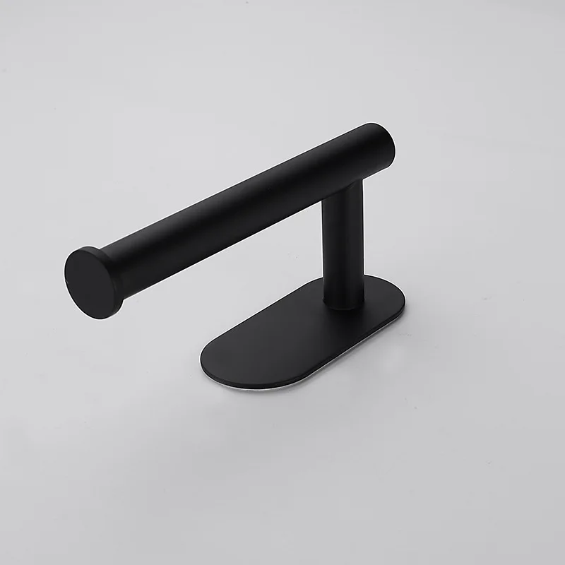 

Cabinet tick on Kitchen Wall Self Adhesive Hanging Paper Towel Rack Place Firmly Roll Paper Stand& Horizontal Stainless Steel