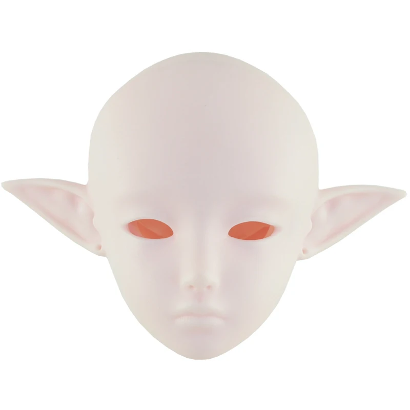 

1/3 Bjd Кукольная голова подходит для 60 см Модная белая кожа девушка игровой дом смены Макияжа Игрушки Аксессуары подарок без макияжа