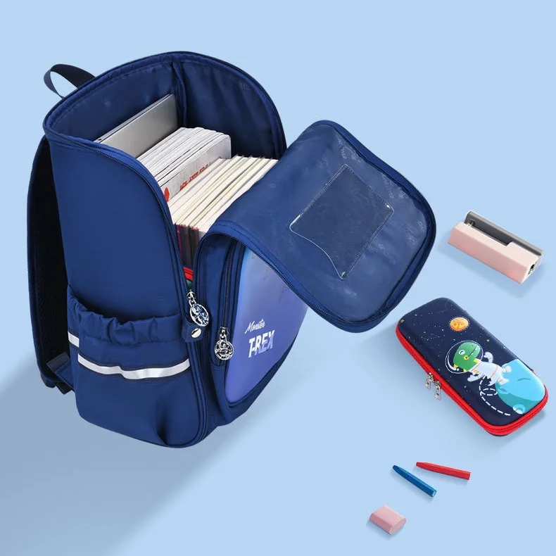 Girl Boy Cartoon Rainbow Unicorn Dinosaur Large Backpacks for Primary School Students New Children Fashion Cute Lightweight Bags