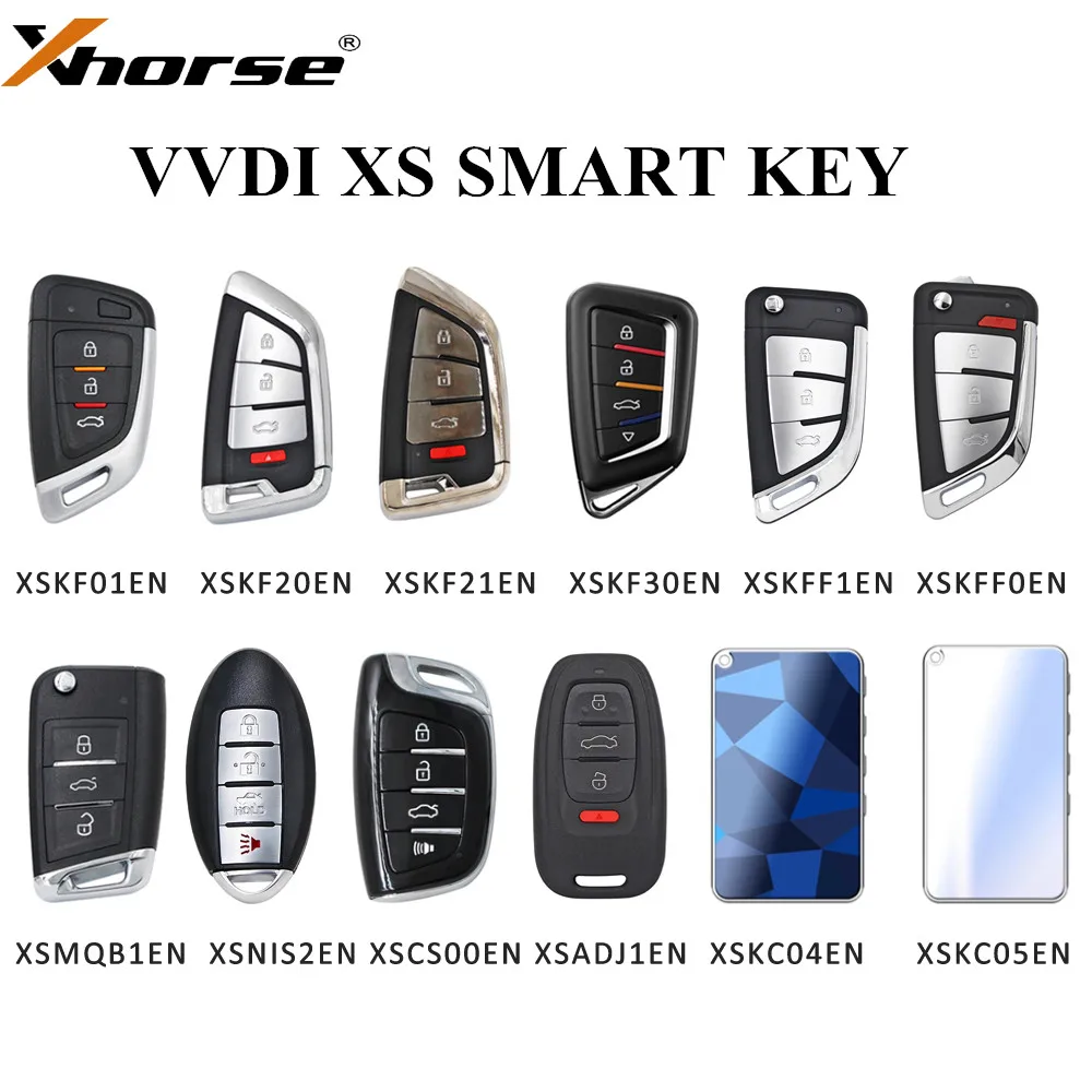 Xhorse VVDI MINI TOOL MAX Pro Универсальный смарт-ключ XSKC04/05 XSCS/MQB1/KF01/20/21/30EN для программатора