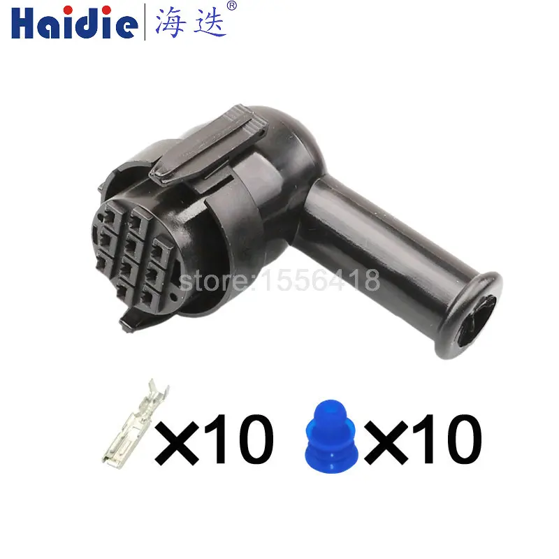 

1set 10pin cable wire harness connector housing plug connector